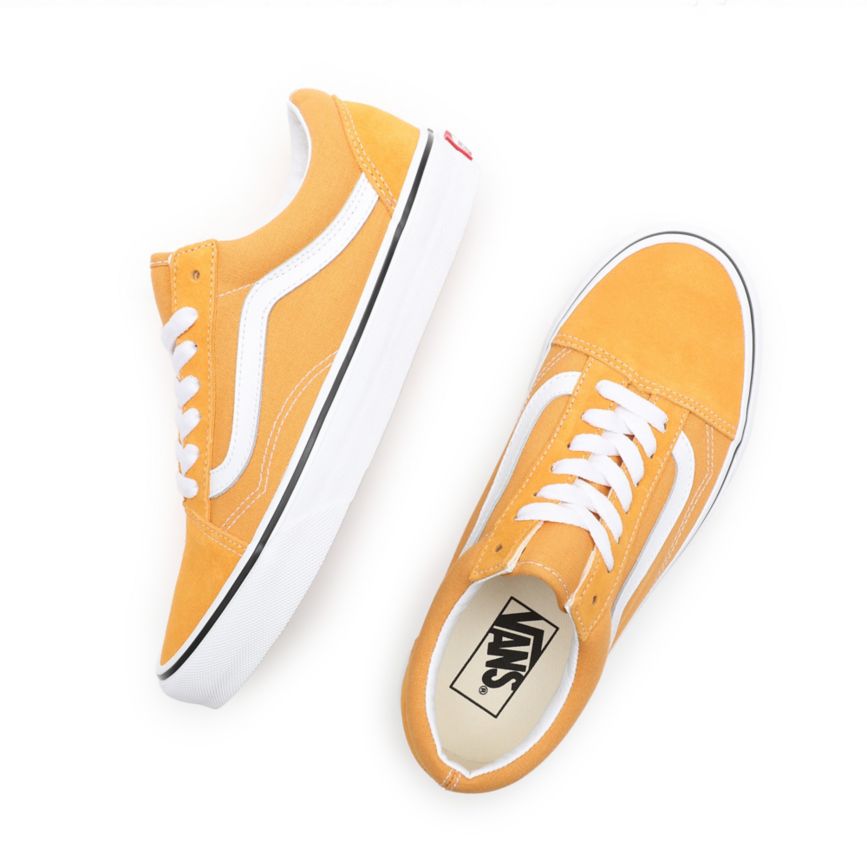Vans Old Skool παπούτσια χρυσο χρωμα | VN014B6VA89