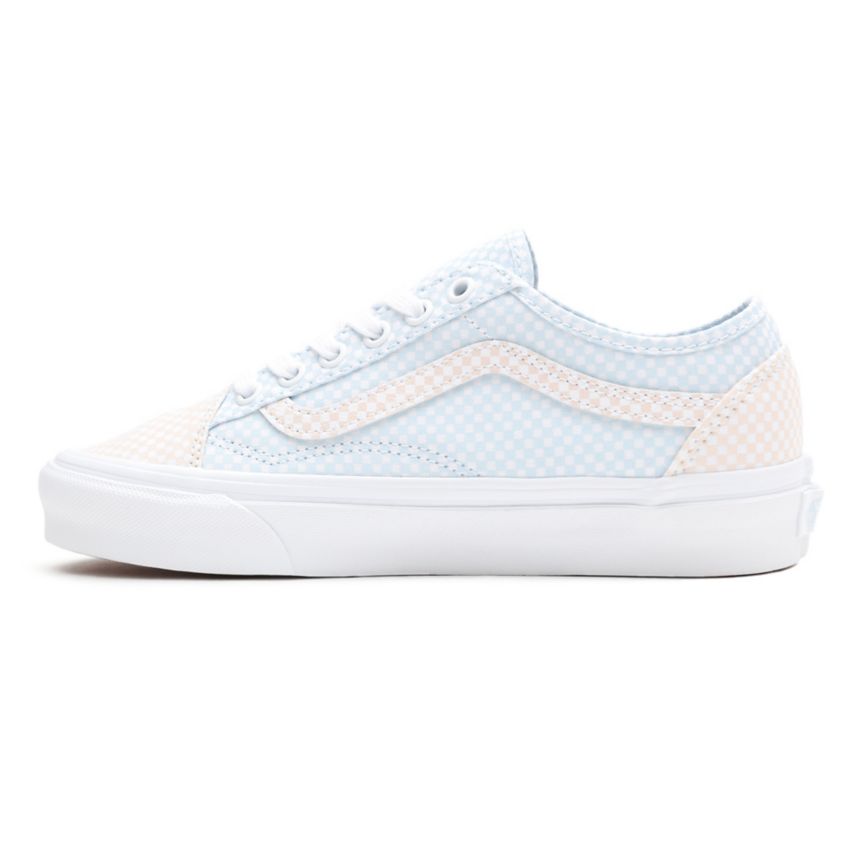 Vans Pastel Checkerboard Old Skool Tapered παπούτσια ασπρα | VN333T7DX74