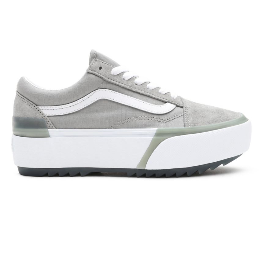 Vans Pastel Old Skool Stacked παπούτσια βαθυ γκρι | VN599Q0NJ41
