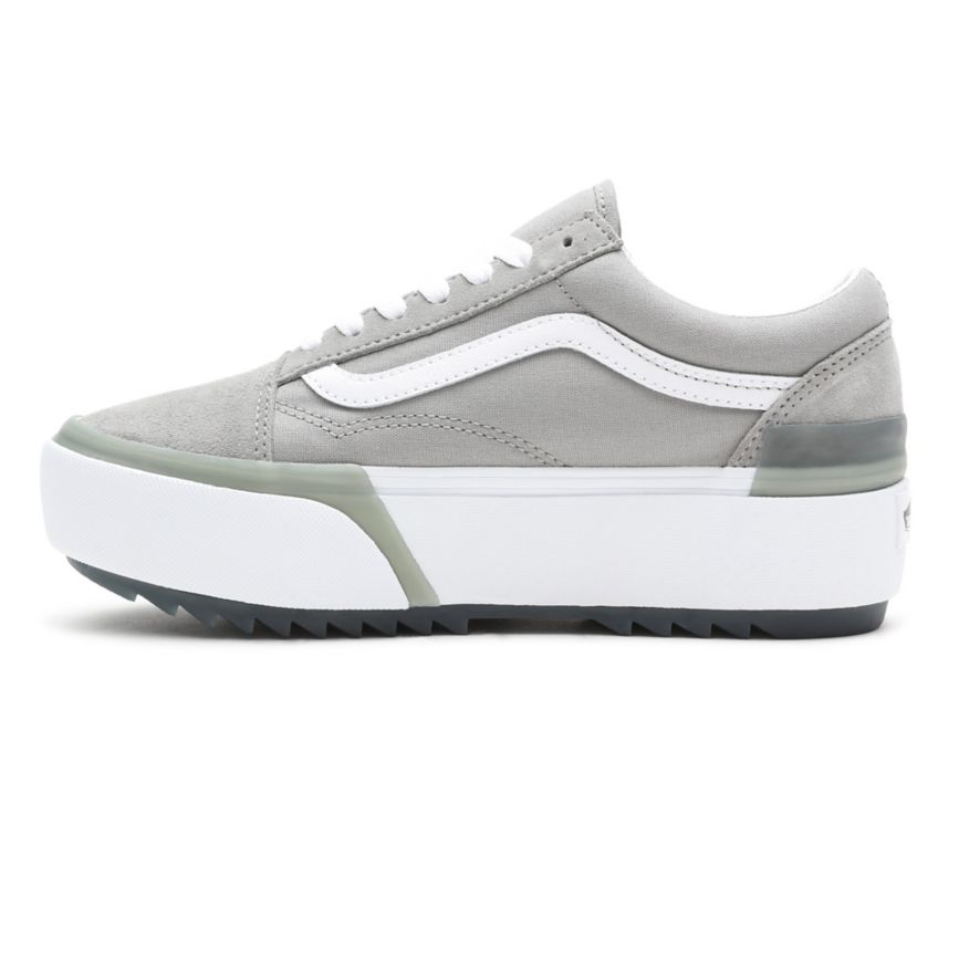 Vans Pastel Old Skool Stacked παπούτσια βαθυ γκρι | VN599Q0NJ41