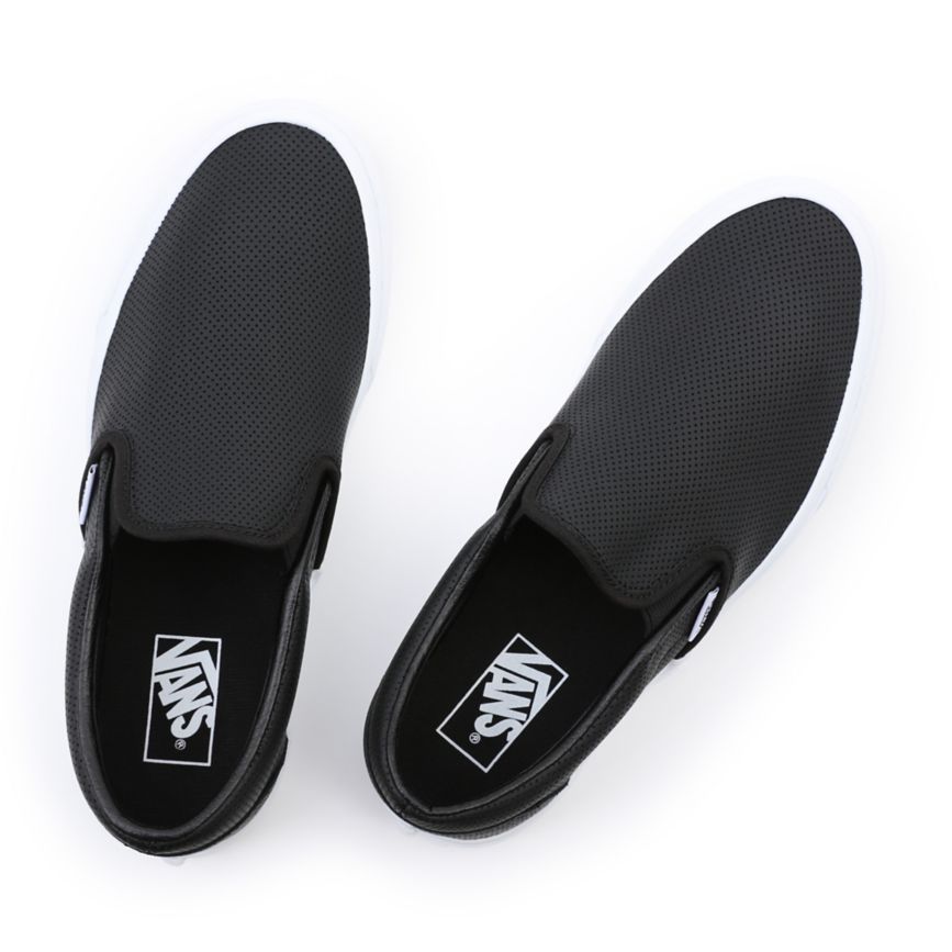 Vans Perf δερματινα κλασικα Slip-On παπούτσια μαυρα | VN433P4OW60