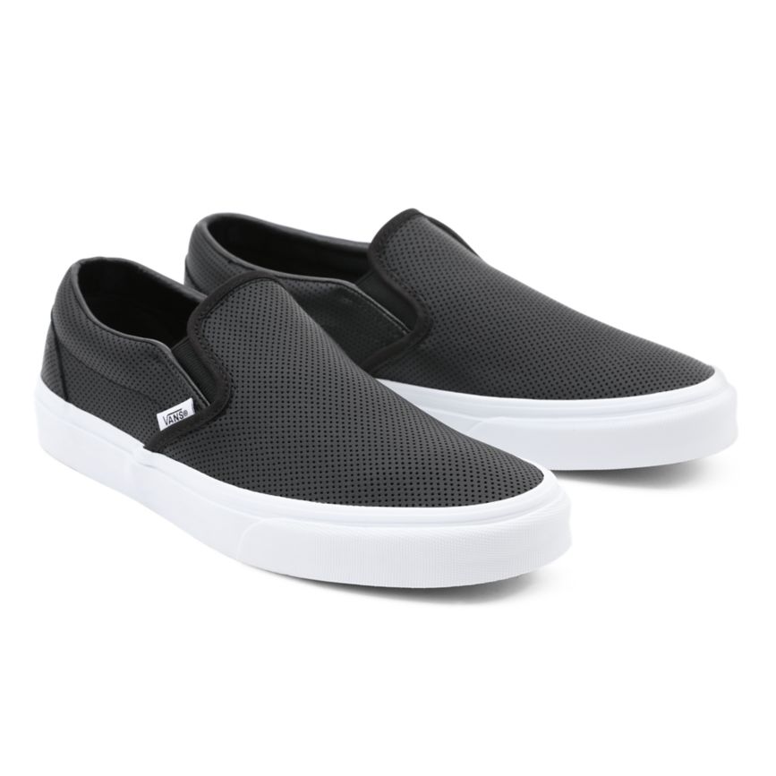 Vans Perf δερματινα κλασικα Slip-On παπούτσια μαυρα | VN433P4OW60