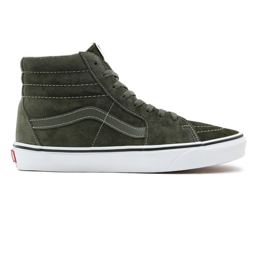 Vans Pig σουετ SK8-Hi παπούτσια Ελιά | VN715T4ZA92