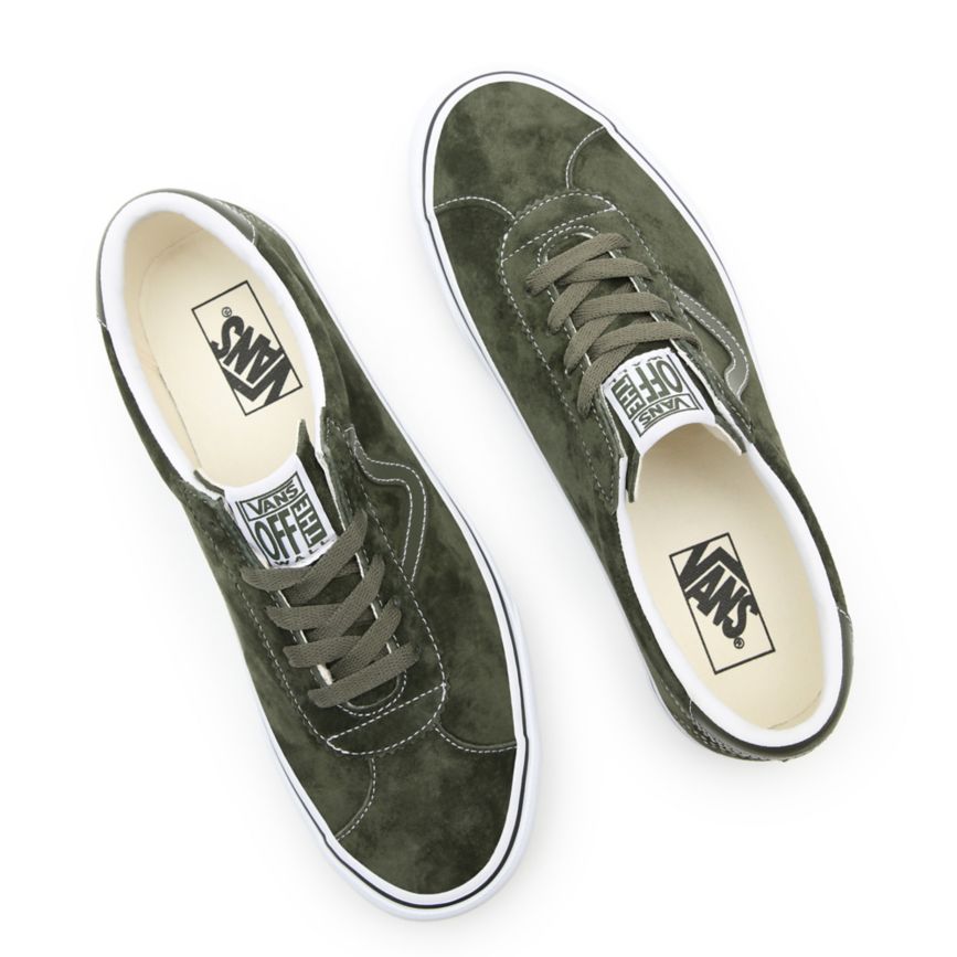 Vans Pig σουετ Αθλητικά παπούτσια Ελιά | VN966J0QW63
