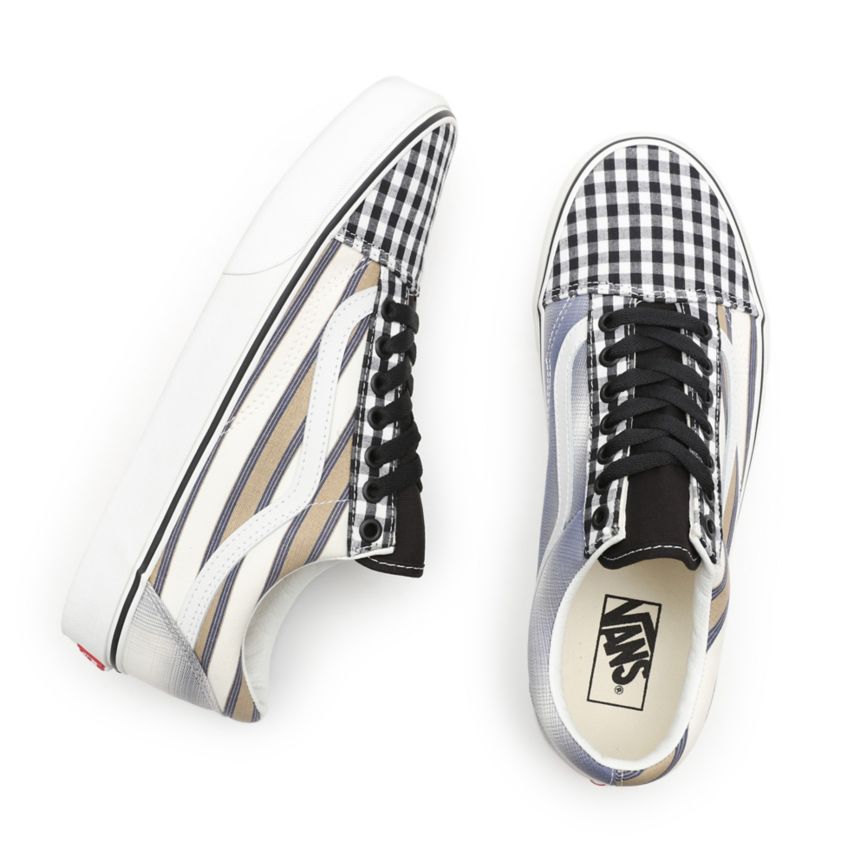 Vans Prep Retro Old Skool παπούτσια ασπρα | VN441A1PO34