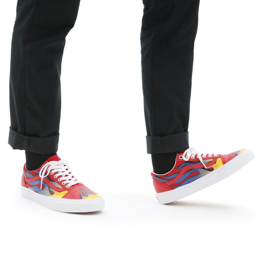 Vans Racer Old Skool παπούτσια κοκκινα | VN429P6GT85