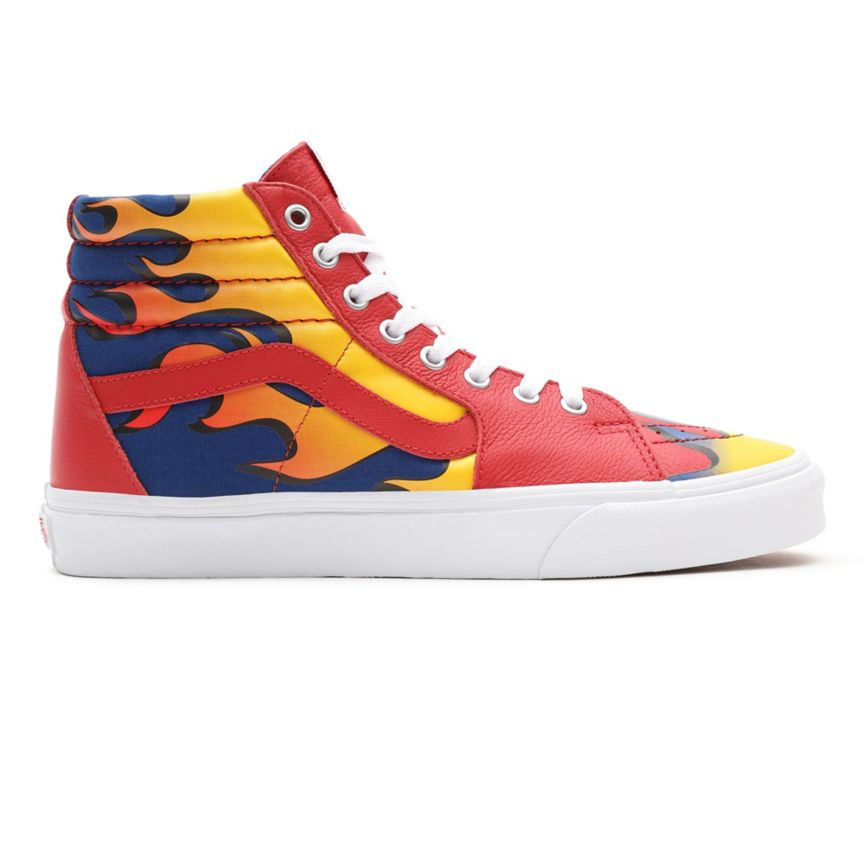 Vans Racer Sk8-Hi παπούτσια κοκκινα | VN715A8TC26