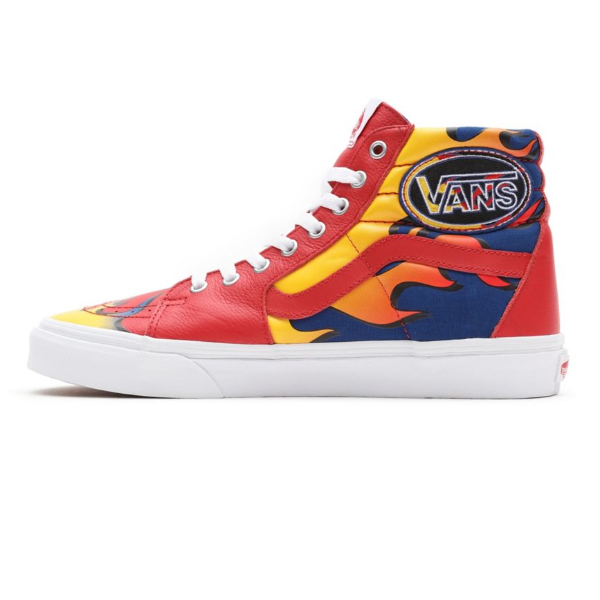 Vans Racer Sk8-Hi παπούτσια κοκκινα | VN715A8TC26