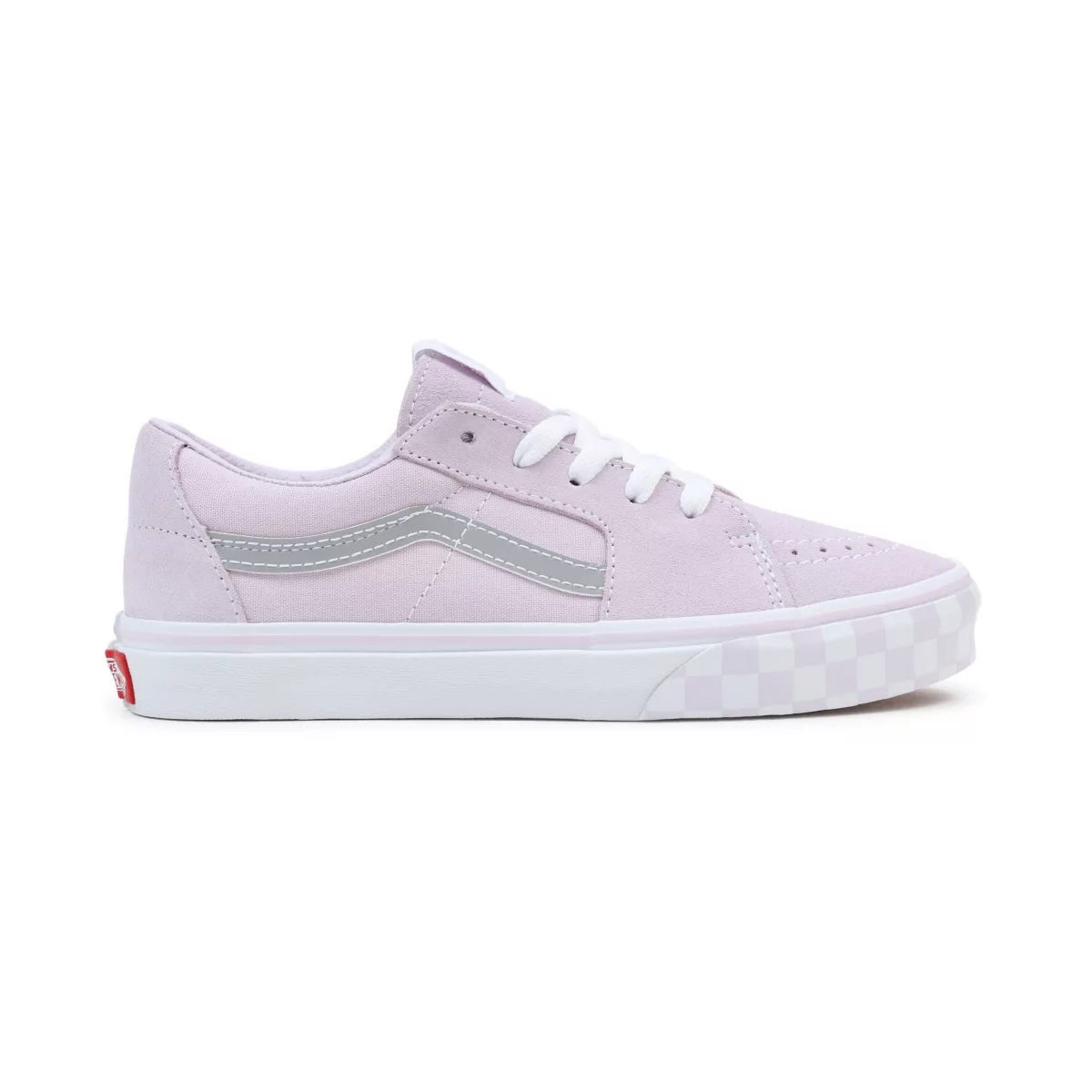 Vans Reflective Sidestripe Sk8-Low παπούτσια ροζ | VN103Q7VE15