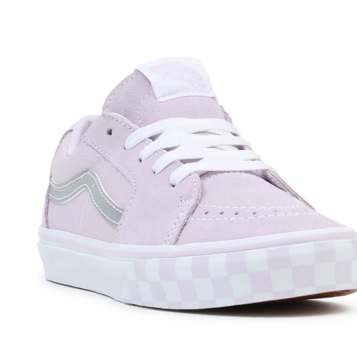 Vans Reflective Sidestripe Sk8-Low παπούτσια ροζ | VN103Q7VE15