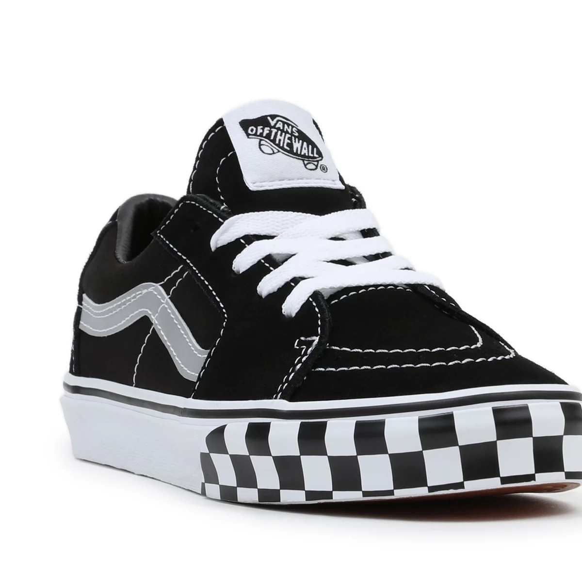 Vans Reflective Sidestripe Sk8-Low παπούτσια μαυρα | VN999Z8MV28