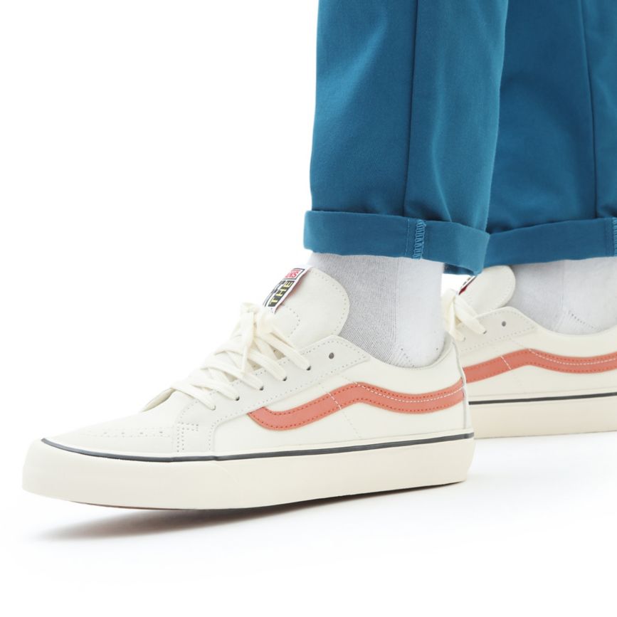 Vans SK8-Low Reissue SF παπούτσια ασπρα | VN074T7RW46
