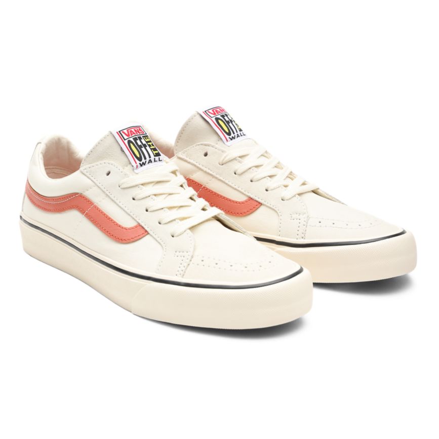 Vans SK8-Low Reissue SF παπούτσια ασπρα | VN074T7RW46