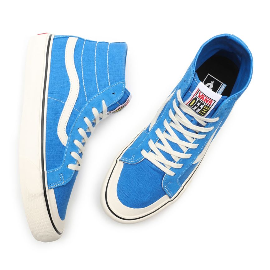 Vans Salt Wash SK8-Hi 138 Decon SF παπούτσια μπλε | VN413V2EQ55
