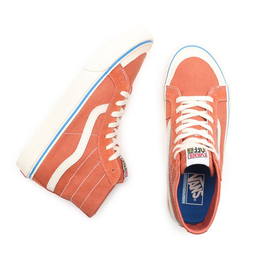Vans Salt Wash SK8-Hi 138 Decon SF παπούτσια πορτοκαλι | VN571F2HC92