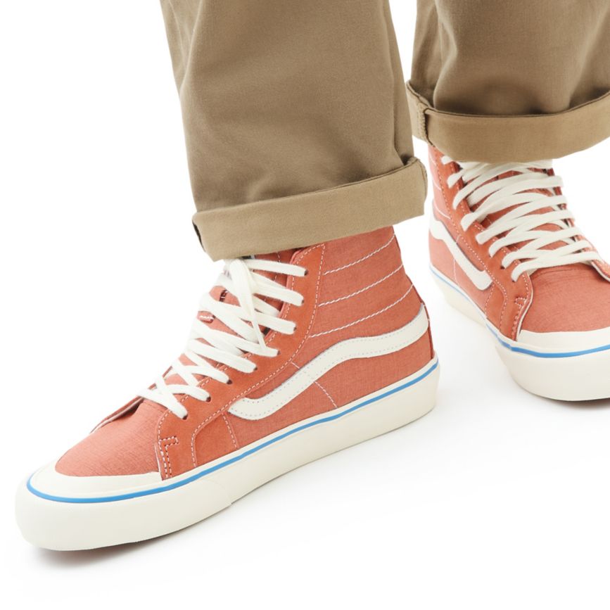 Vans Salt Wash SK8-Hi 138 Decon SF παπούτσια πορτοκαλι | VN571F2HC92
