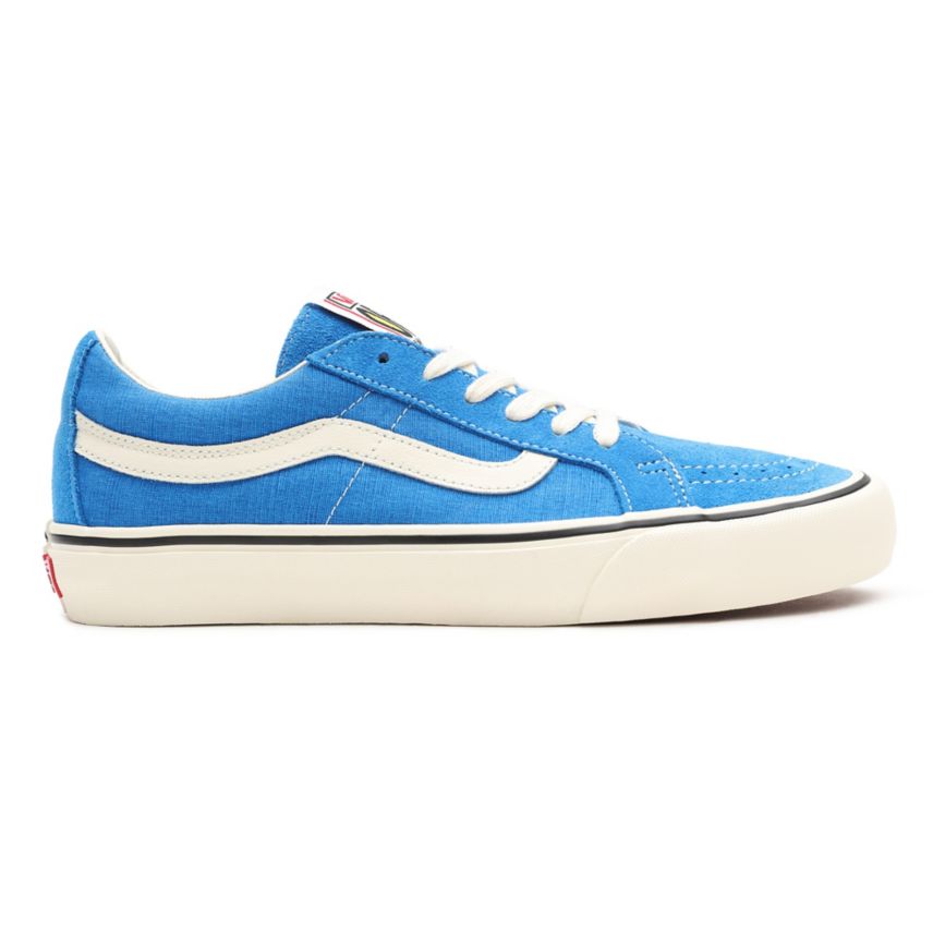 Vans Salt Wash Sk8-Low Reissue SF παπούτσια μπλε | VN247Q1LM65