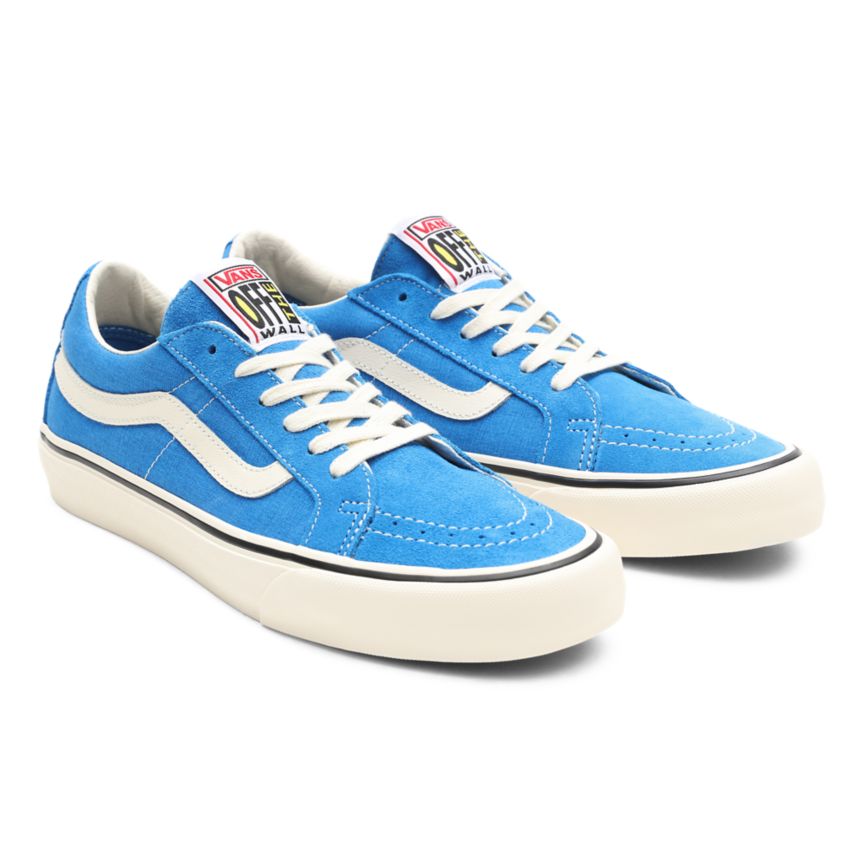 Vans Salt Wash Sk8-Low Reissue SF παπούτσια μπλε | VN254J8ER79