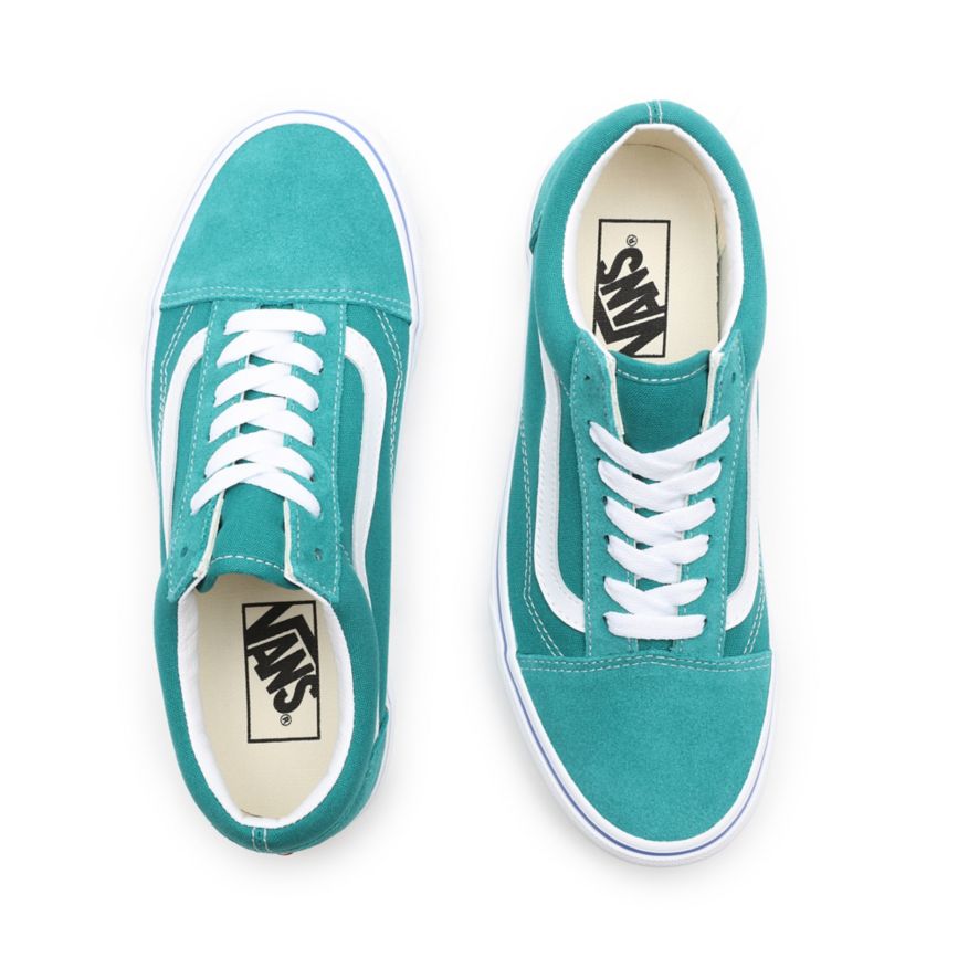 Vans Sidewall Print Old Skool παπούτσια τυρκουάζ | VN385F6CX08