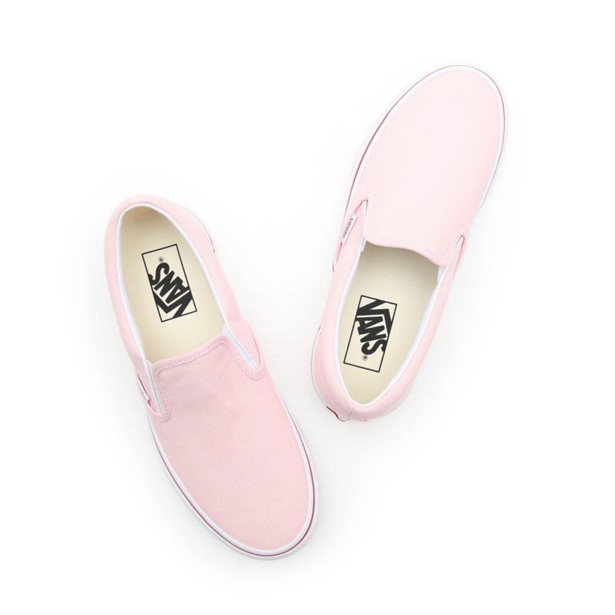 Vans Sidewall Print κλασικα Slip-On παπούτσια ροζ | VN128M7BX71