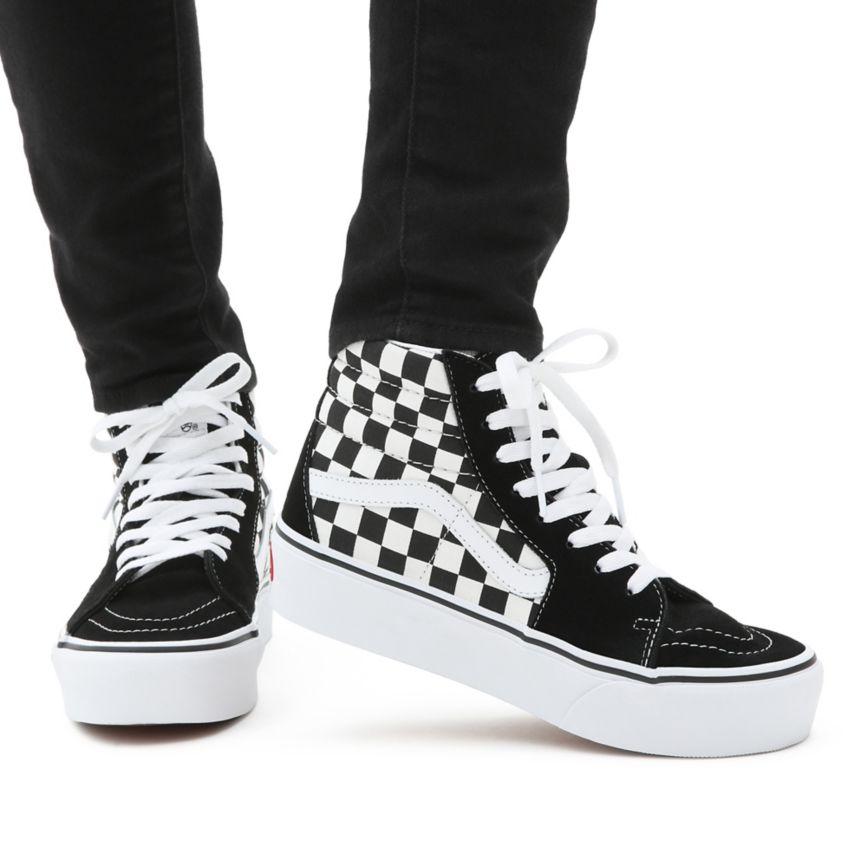 Vans Sk8-Hi flatforms 2.0 παπούτσια μαυρα | VN656A5VD50