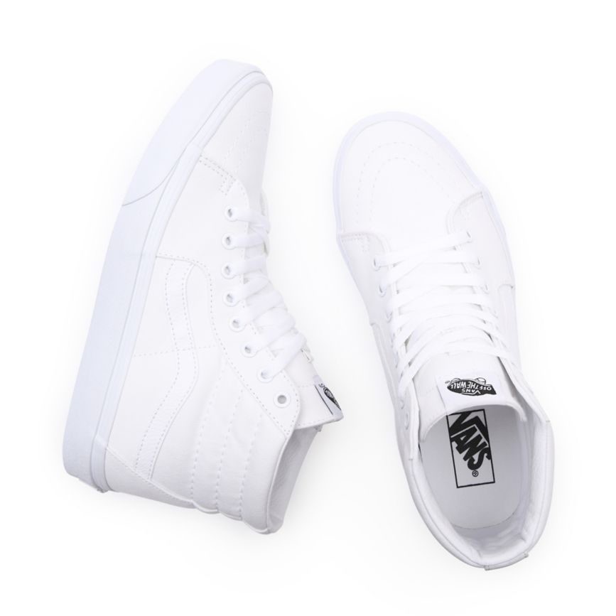 Vans Sk8-Hi παπούτσια ασπρα | VN100Z4CV99