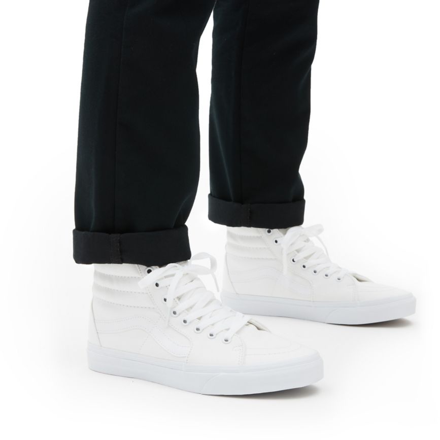 Vans Sk8-Hi παπούτσια ασπρα | VN100Z4CV99