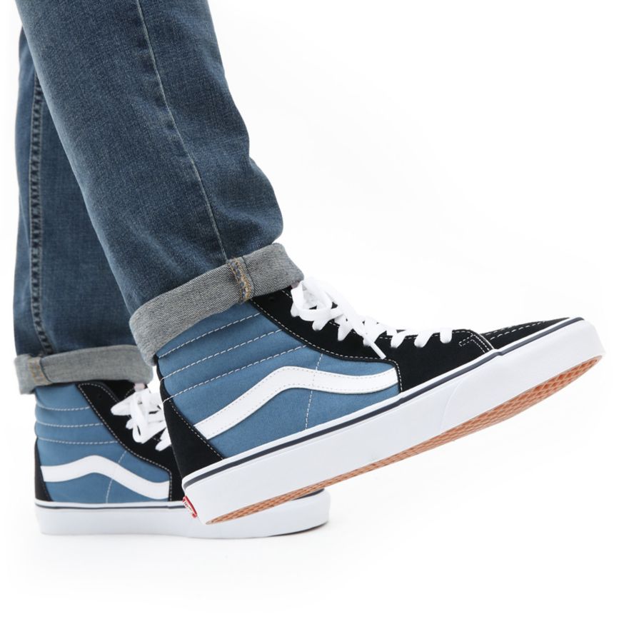 Vans Sk8-Hi παπούτσια σκουρο μπλε | VN242E3YF73
