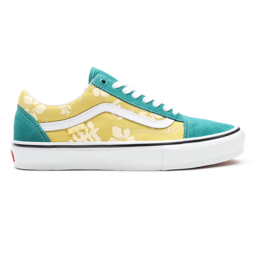 Vans Skate Aloha Old Skool παπούτσια τυρκουάζ | VN571I8ES98