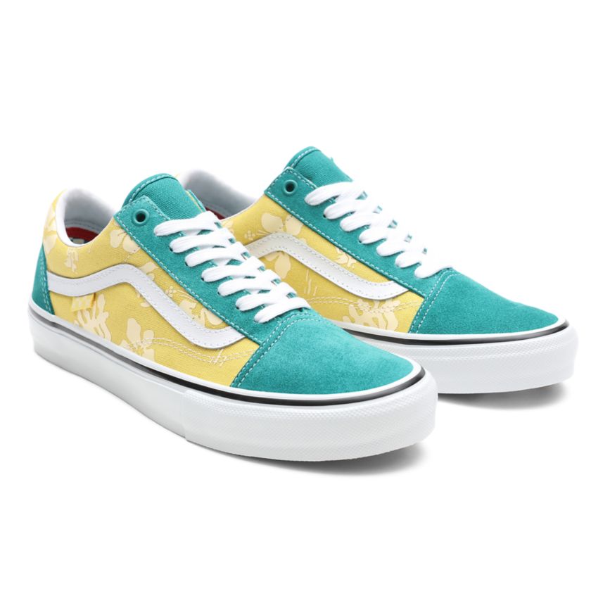 Vans Skate Aloha Old Skool παπούτσια τυρκουάζ | VN571I8ES98