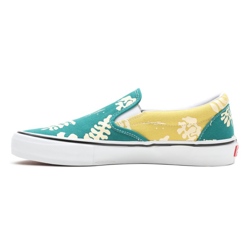 Vans Skate Aloha Slip-On παπούτσια τυρκουάζ | VN630G4HY47