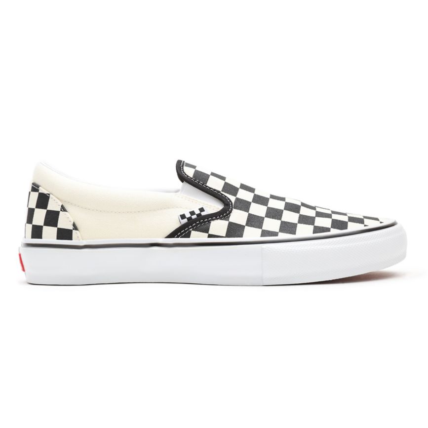 Vans Skate Checkerboard Slip-On παπούτσια ασπρα | VN368M5HZ78