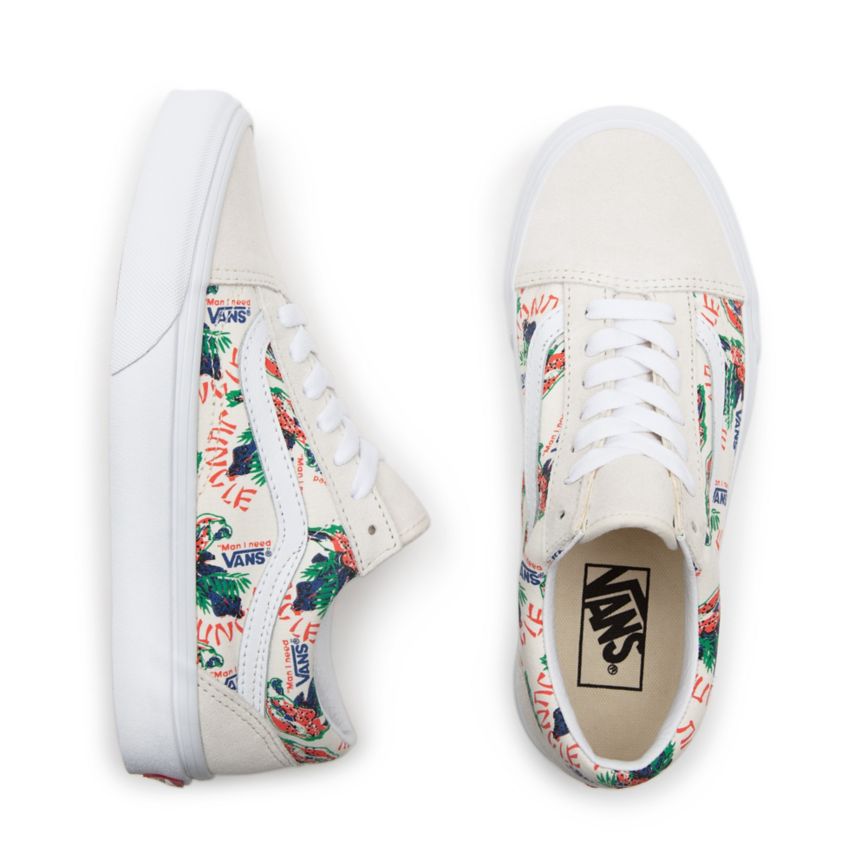 Vans Spring Daze Old Skool παπούτσια ασπρα | VN192X5QH15
