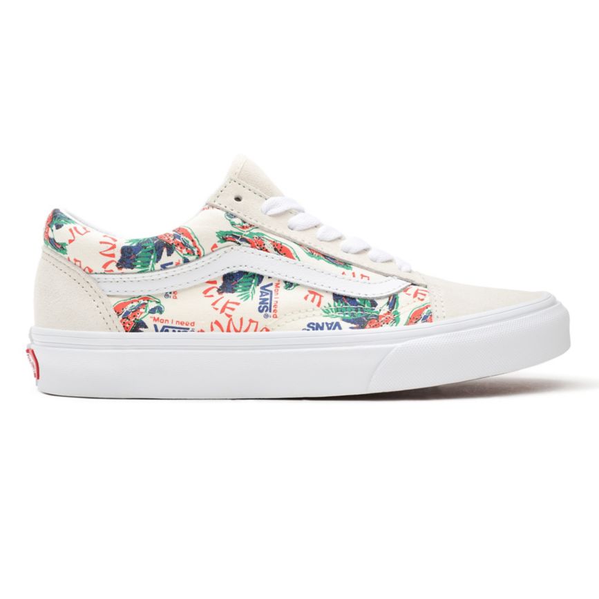 Vans Spring Daze Old Skool παπούτσια ασπρα | VN192X5QH15