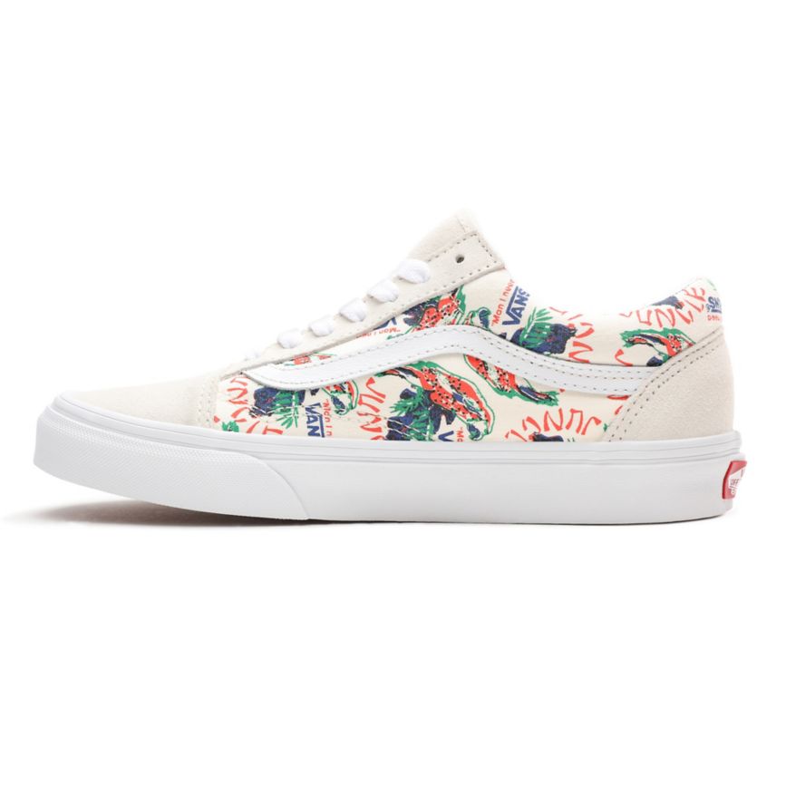 Vans Spring Daze Old Skool παπούτσια ασπρα | VN192X5QH15