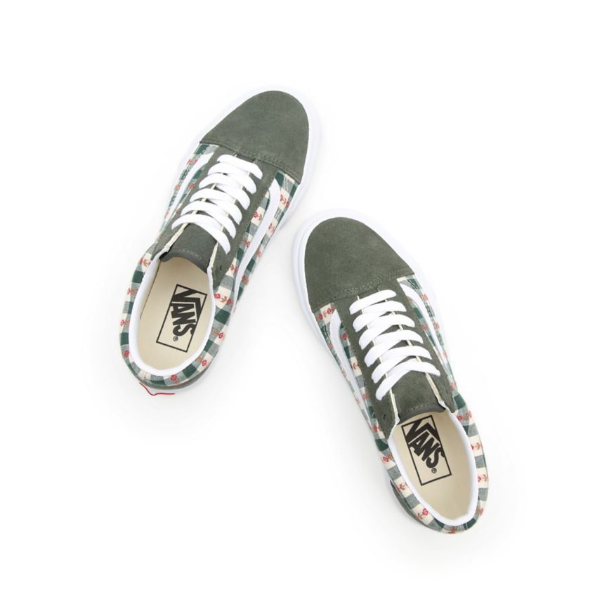 Vans Spring Daze Old Skool παπούτσια πρασινο | VN499F4LZ40