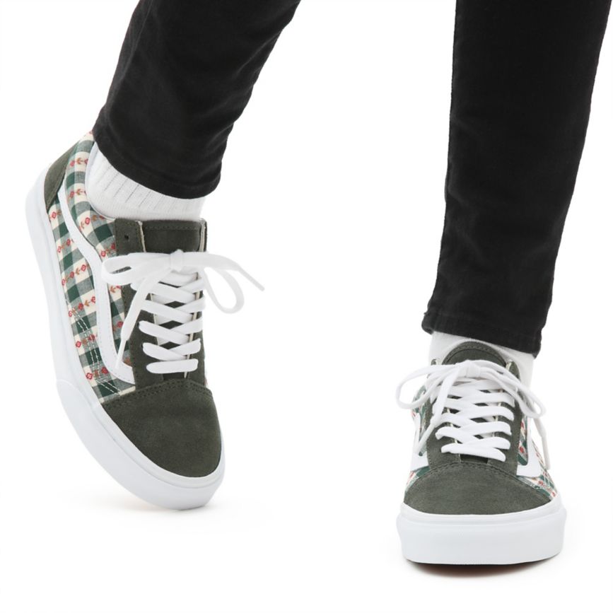 Vans Spring Daze Old Skool παπούτσια πρασινο | VN499F4LZ40