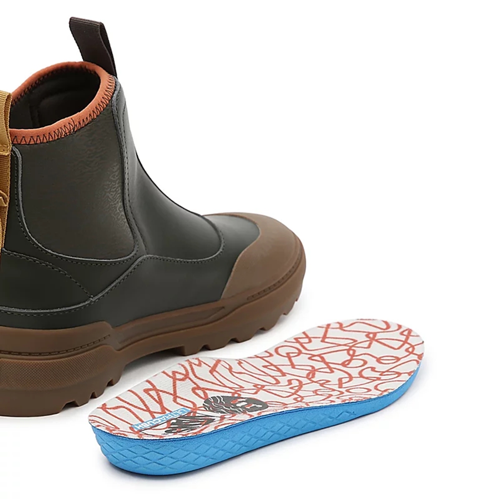 Vans Textured Waves Colfax Boot βαθυ πρασινο | VN238W5OJ73
