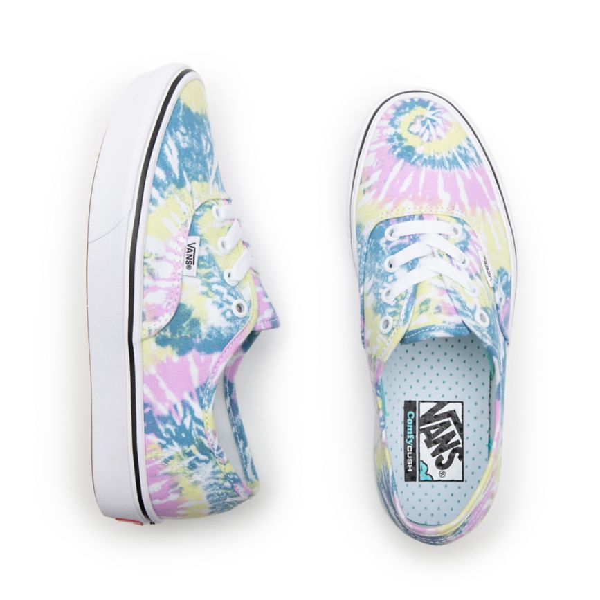 Vans Tie Dye ComfyCush Authentic παπούτσια Πολύχρωμο | VN994D4BE69
