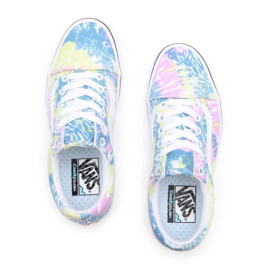 Vans Tie Dye ComfyCush Old Skool παπούτσια Πολύχρωμο | VN687Z5GL47