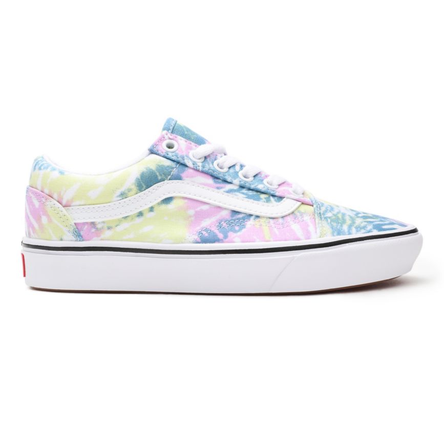 Vans Tie Dye ComfyCush Old Skool παπούτσια Πολύχρωμο | VN687Z5GL47
