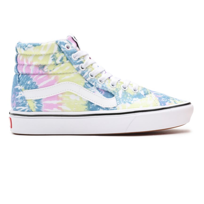 Vans Tie-Dye ComfyCush SK8-Hi παπούτσια Πολύχρωμο | VN028R4CL18