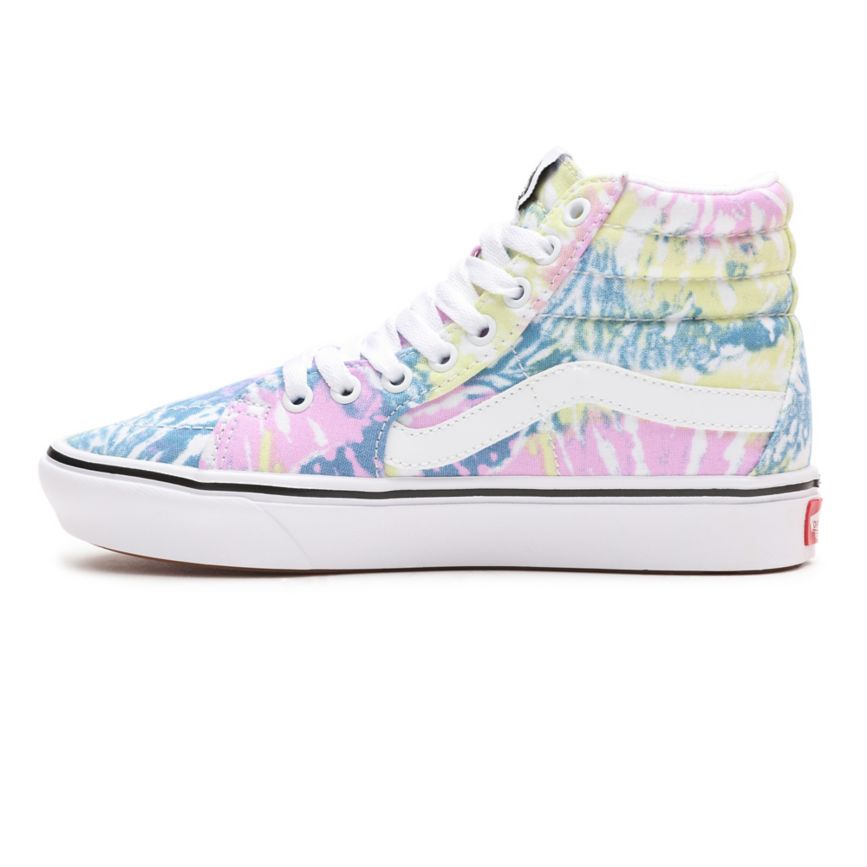 Vans Tie-Dye ComfyCush SK8-Hi παπούτσια Πολύχρωμο | VN028R4CL18