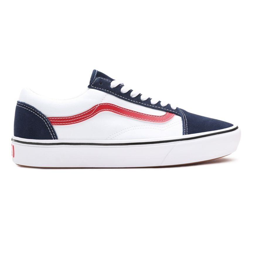 Vans Tri-Tone ComfyCush Old Skool παπούτσια σκουρο μπλε | VN857H4OR05