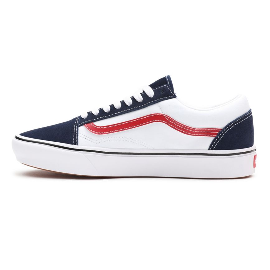 Vans Tri-Tone ComfyCush Old Skool παπούτσια σκουρο μπλε | VN857H4OR05
