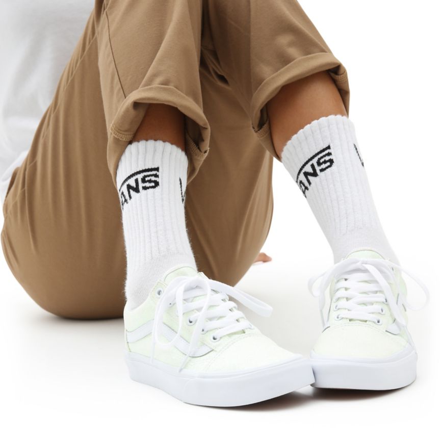 Vans UV Glitter Old Skool παπούτσια ασπρα | VN232P5WQ97