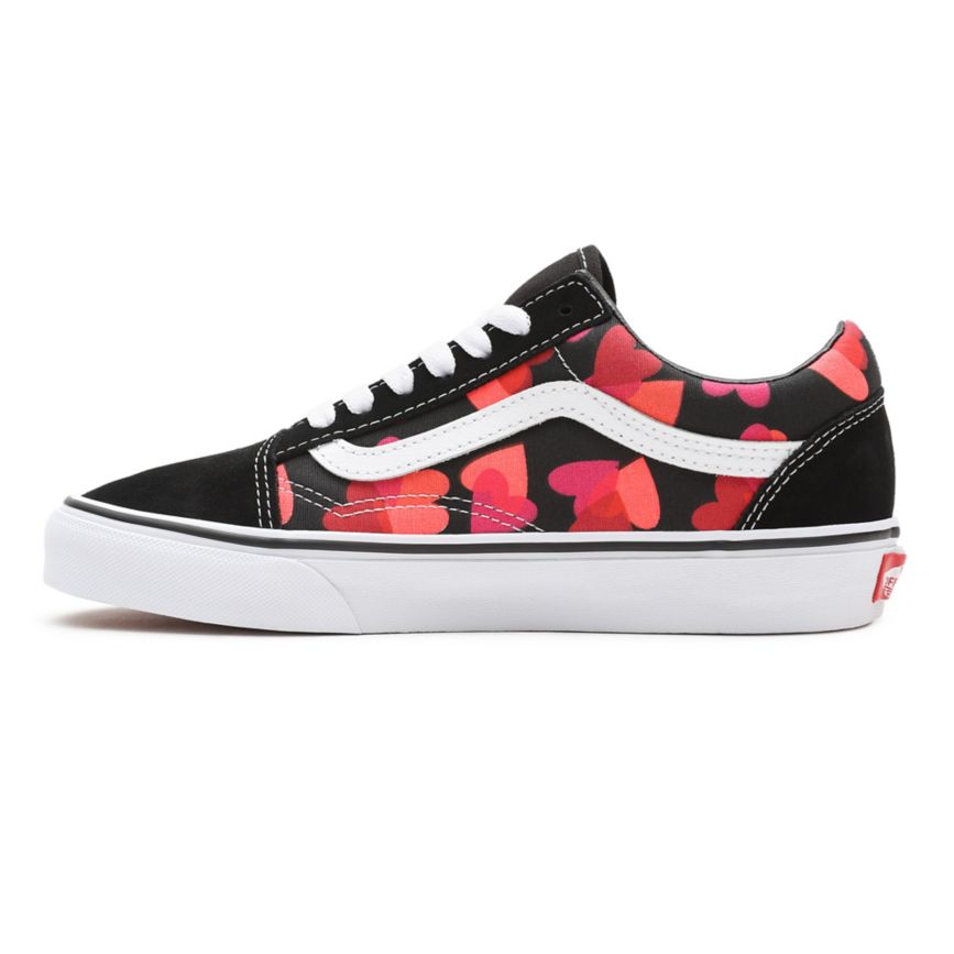 Vans Valentines Hearts Old Skool παπούτσια μαυρα | VN076T9QA17