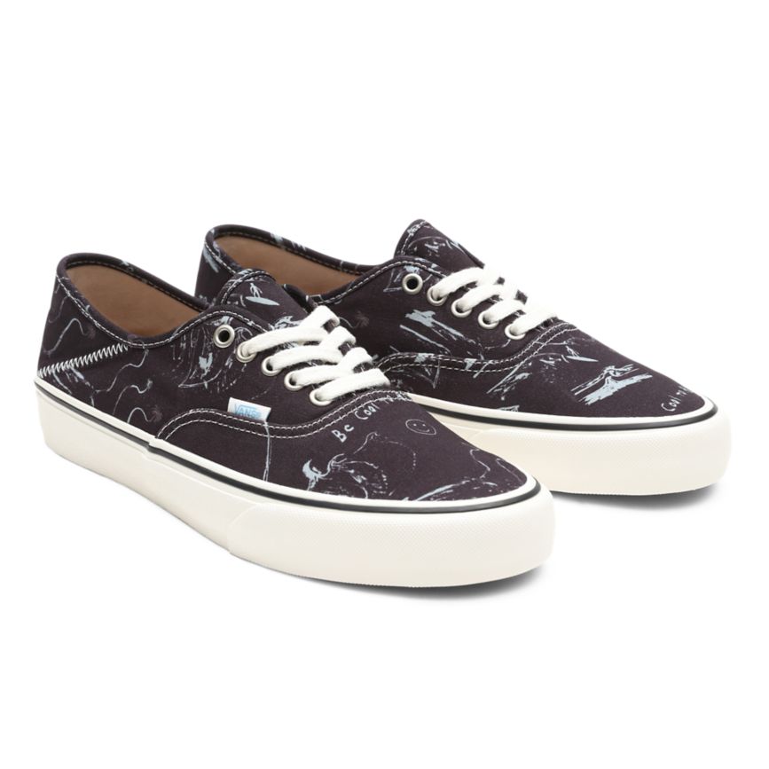 Vans X Chris Johanson Authentic SF παπούτσια μαυρα | VN911M7QH81