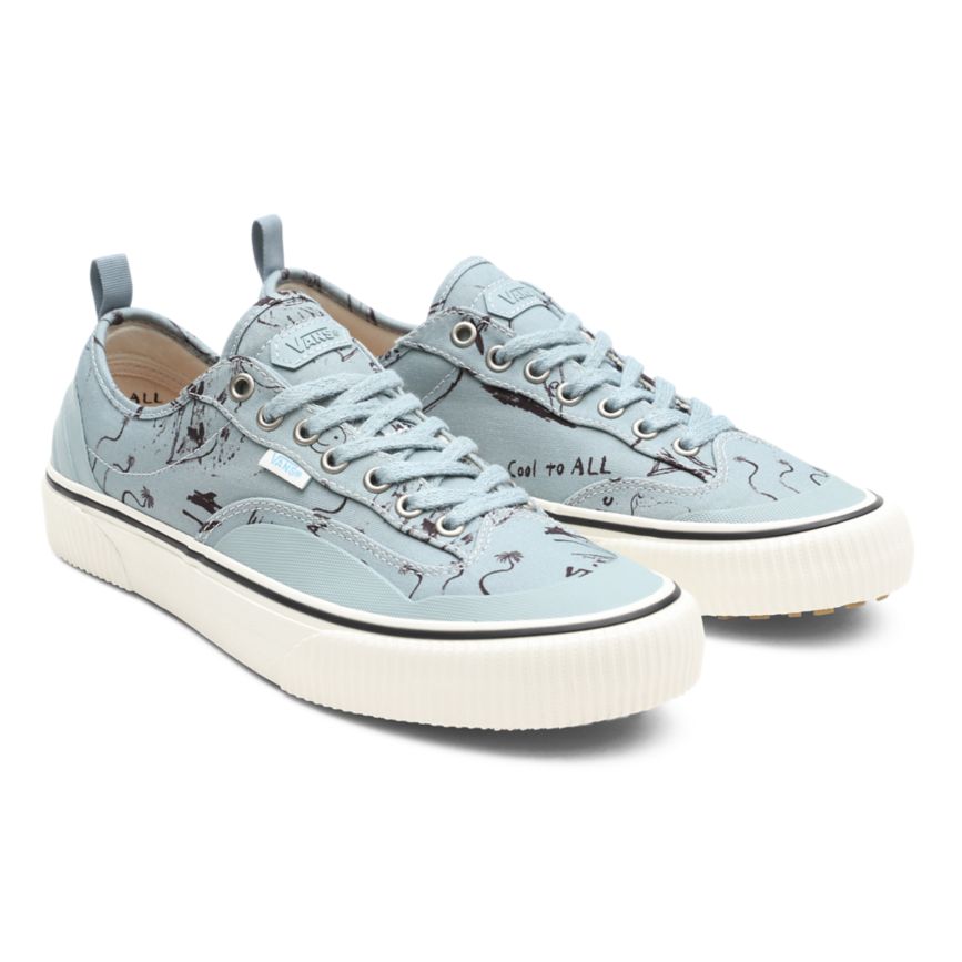 Vans X Chris Johanson Destruct SF παπούτσια γκρι | VN362Q6KB66