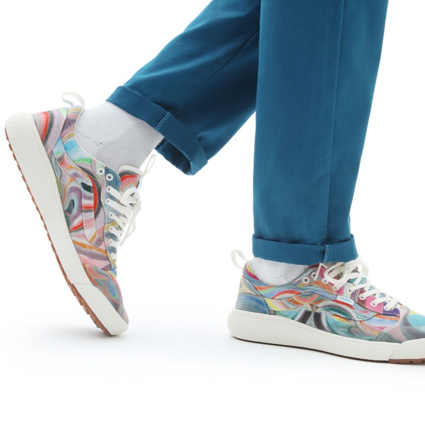 Vans X Chris Johanson UltraRange EXO SE παπούτσια ασπρα | VN176N9ZI17